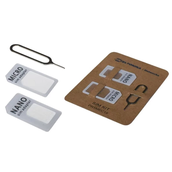 SIM Adaptör Kit, Reset İğnesi<br>SIM Adapter Kit, Reset Needle