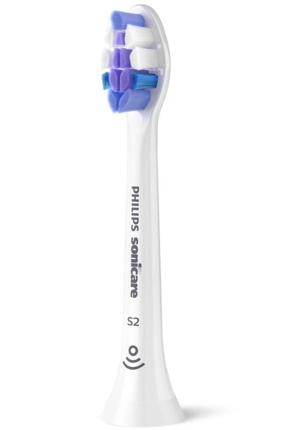Philips Sonicare HX6052/10 - Sensitive - Sonic Şarjlı Diş Fırçası Yedek Başlıkları 2'li Beyaz - 4