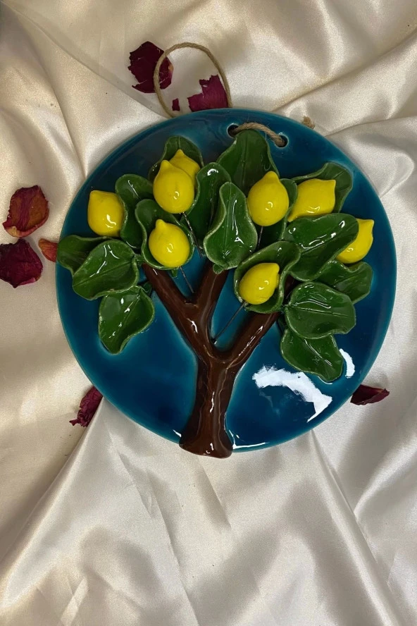 Limo n Ağacı Seramik Duvar Panosu - Resim 2