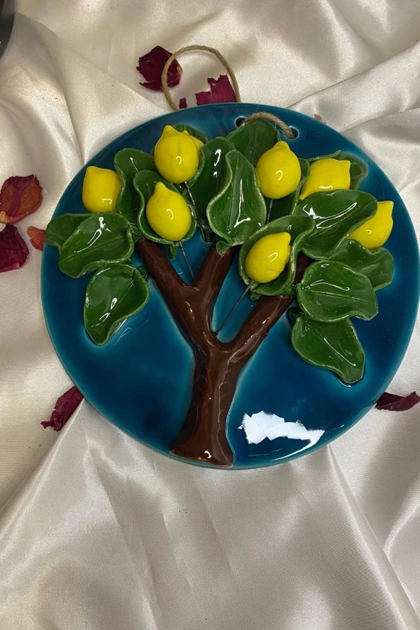 Limo n Ağacı Seramik Duvar Panosu - Resim 5