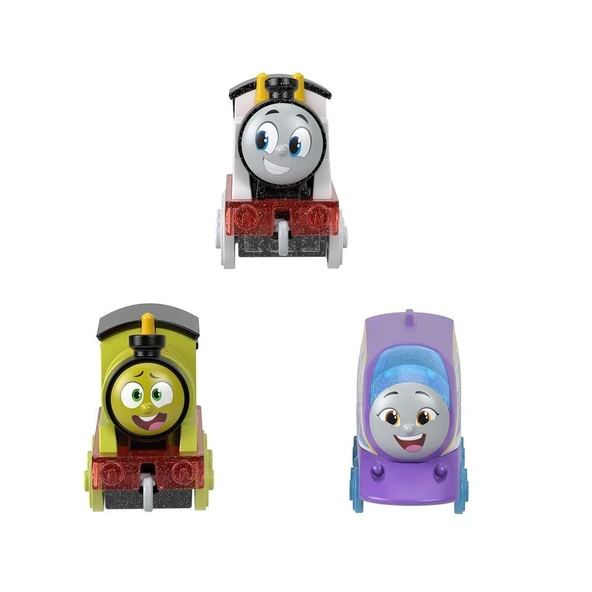HNP82 Thomas ve Arkadaşları - Renk Değiştiren Küçük Trenler 3lü Paket - 4