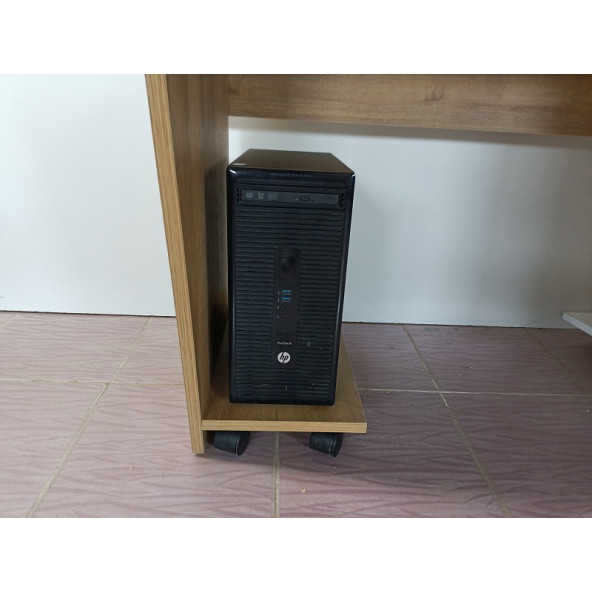 KOBİÇ Bilgisayar Kasa Taşıyıcı Sehpa 50x25x7,8 Cm (MEŞE) - 5