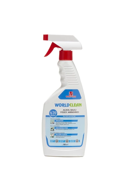 Worldclean Alkol Bazlı Yüzey Arındırıcı 500 ml