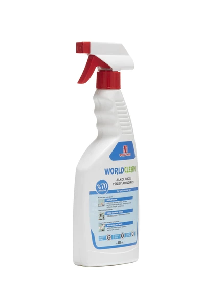 Worldclean Alkol Bazlı Yüzey Arındırıcı 500 ml - 2