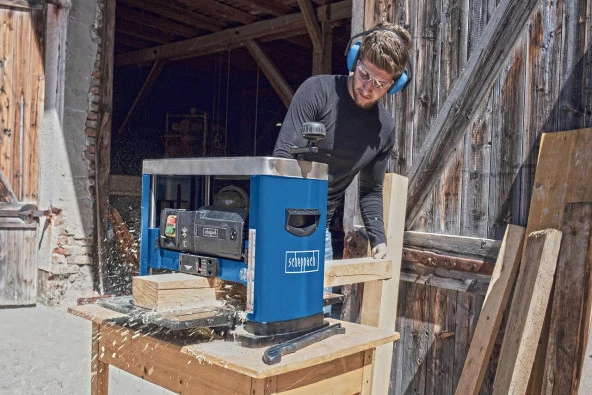 Scheppach PLM1800 Planya ve Kalınlık Makinası 1500W - 2