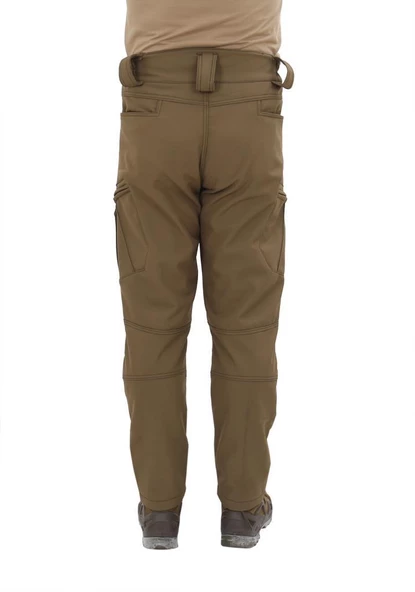 Single Sword Outdoor Softshell Su&Rüzgar  Geçirmez Taktik Erkek Pantolon (İçi Polarlı) - 9