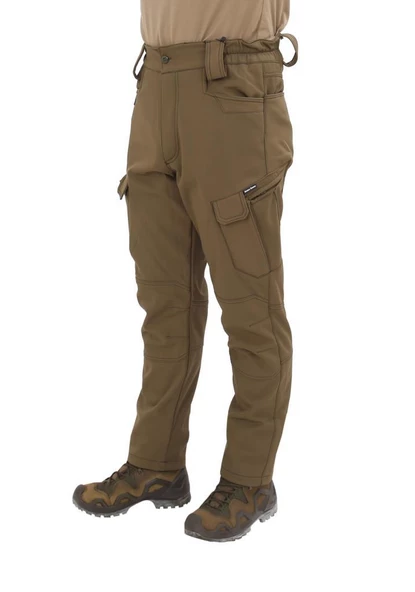 Single Sword Outdoor Softshell Su&Rüzgar  Geçirmez Taktik Erkek Pantolon (İçi Polarlı) - 8