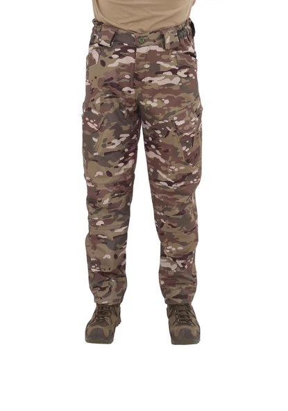 Single Sword Outdoor Softshell Su&Rüzgar Geçirmez Taktik Erkek Pantolon (İçi Polarlı) - 4