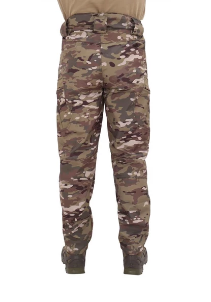 Single Sword Outdoor Softshell Su&Rüzgar Geçirmez Taktik Erkek Pantolon (İçi Polarlı) - 3