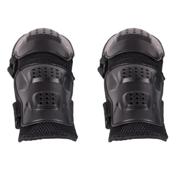 Forte Gt 968 Mafsallı Motorsiklet Dizlik Darbelere Karşı Dayanıklı Koruma Siyah - 2