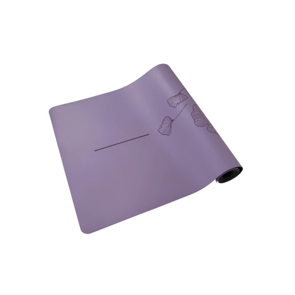 Ginkgo Series Mor -Kaydırmaz Yoga ve Pilates Matı