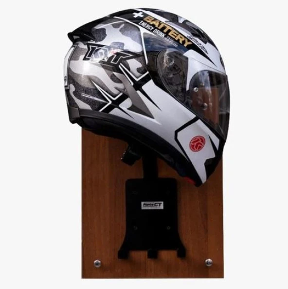 Forte 521 Motosiklet Kask Ve Mont Askılığı Standı Tekli Model Metal Duvar Askılığı - 2