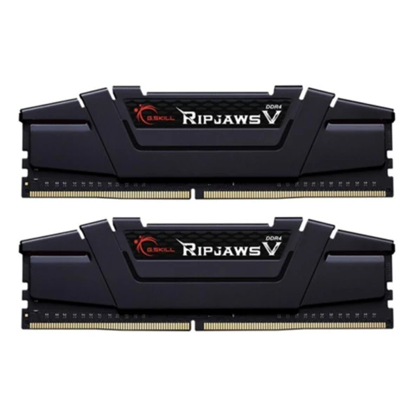 GSkill RipjawsV F4-3600C18D-32GVK 32GB (2x16) 3600MHz CL18 DDR4 Masaüstü Bilgisayar Bellek