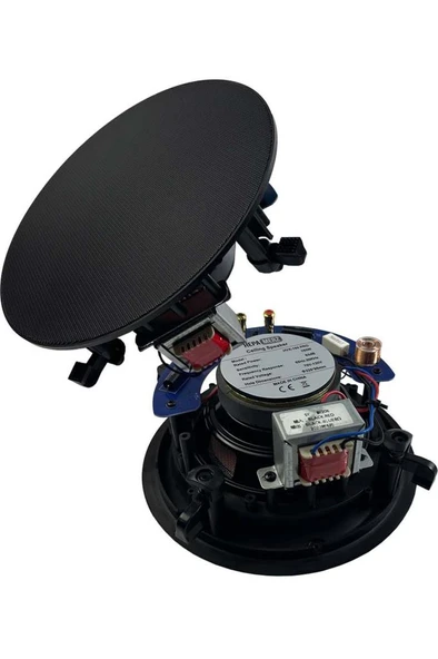 Hepa Merz HVX-160 PRO Üst Seviye Alçıpan Tavan Hoparlörü 16 cm 160 Watt 100V Trafolu (Adet) - Resim 3