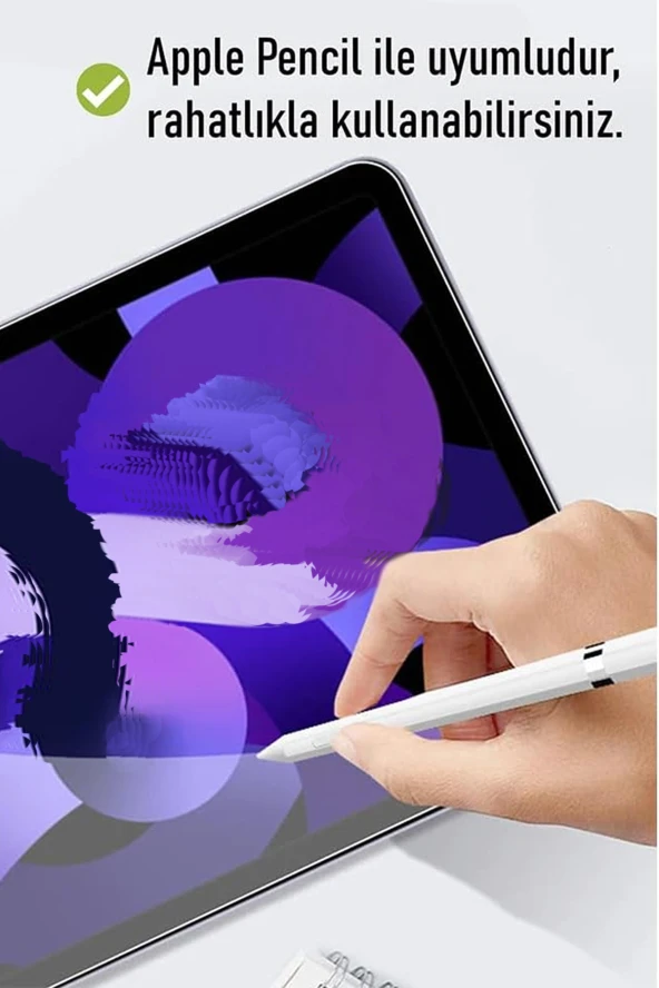Apple iPad 10.9 inç 2022 5.Nesil Qpen  5in1 Temperli Cam Ekran Koruyucu - Resim 6