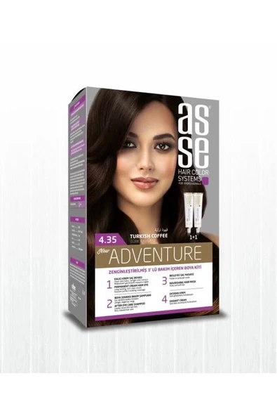 Asse Adventure Set Boya No:4.35 Türk Kahvesi