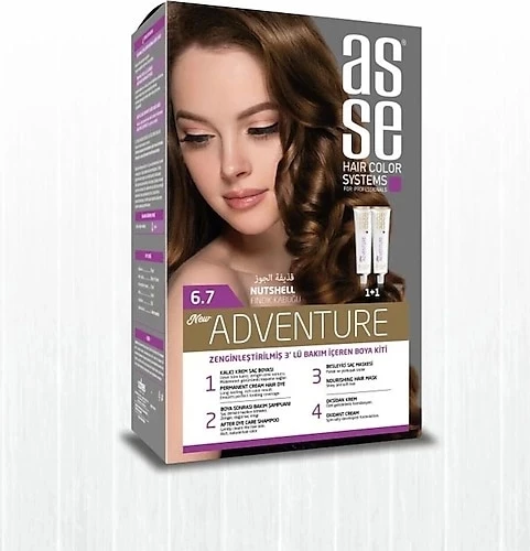 Asse Adventure Set Boya No:6.7 Fındık Kabuğu