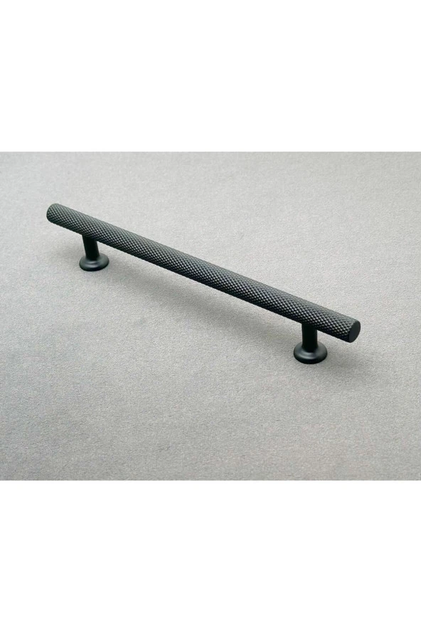 Mobilya Dolap Kulpu Mutfak Çekmece Kulpu Çizgili Dal Siyah 96 Mm ( 9,6 Cm ) 10 Adet ürün görseli