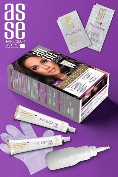 Asse Adventure Set Boya No:5.0 Açık Kestane - Resim 3