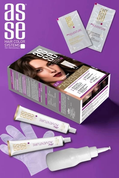 Asse Adventure Set Boya No:6.0 Koyu Kumral - Resim 3