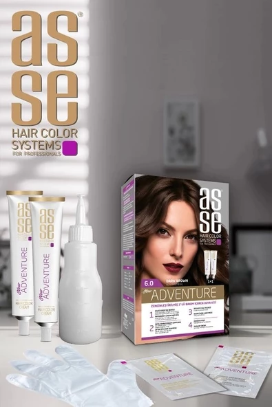 Asse Adventure Set Boya No:6.0 Koyu Kumral - Resim 4