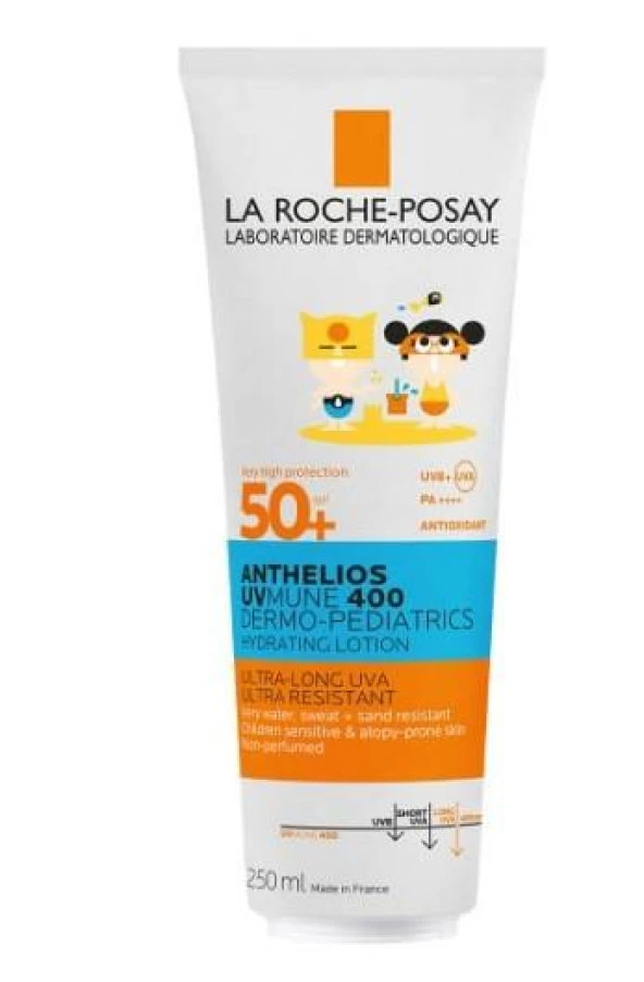 La Roche Posay Anthelios Dermo Pediatrics SPF50+ Peaux Sensibles Sans Parfum 250 ml