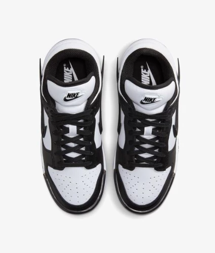 NIKE W DUNK LOW TWIST KADIN SPOR AYAKKABI BEYAZ-SİYAH DZ2794001 B-82 - 4