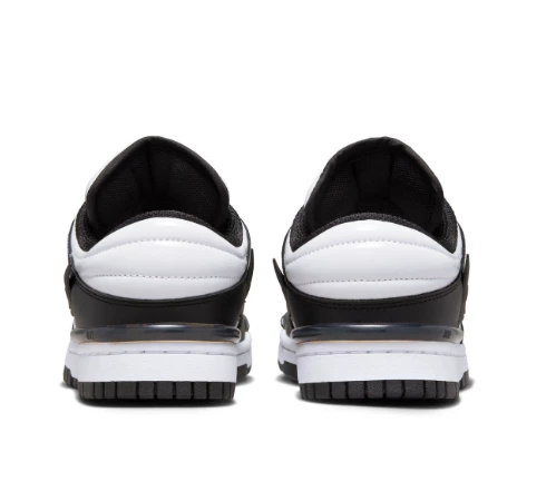 NIKE W DUNK LOW TWIST KADIN SPOR AYAKKABI BEYAZ-SİYAH DZ2794001 B-82 - 5