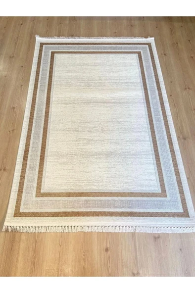 Dinarsu Halı 200x290 Arora Koleksiyonu 64879-070 Vizon - 2