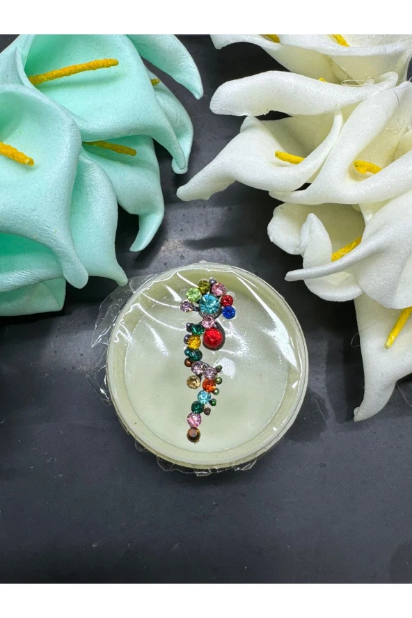 Yüz taşı Face Gems Yapışkan Burun Parmak Hızma Model46 ürün görseli 1