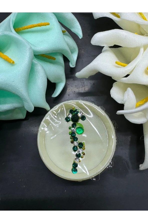 Yüz taşı Face Gems Yapışkan Burun Parmak Hızma Model47