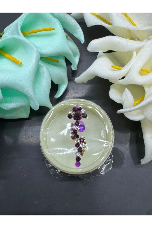 Yüz taşı Face Gems Yapışkan Burun Parmak Hızma Model48
