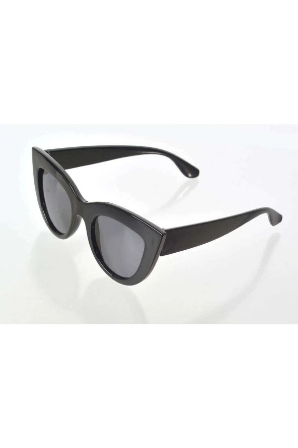 Siyah Çerçeve Cat Eye Kadın Güneş Gözlüğü - 2