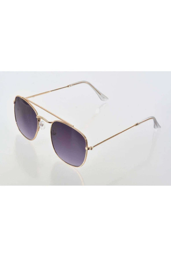 Sarı Metal Çerçeve Güneş Gözlüğü - 2