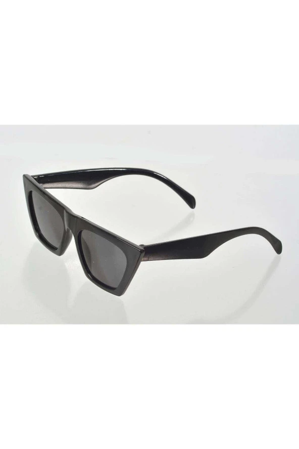 Siyah Çerçeve Cat Eye Kadın Güneş Gözlüğü - 2