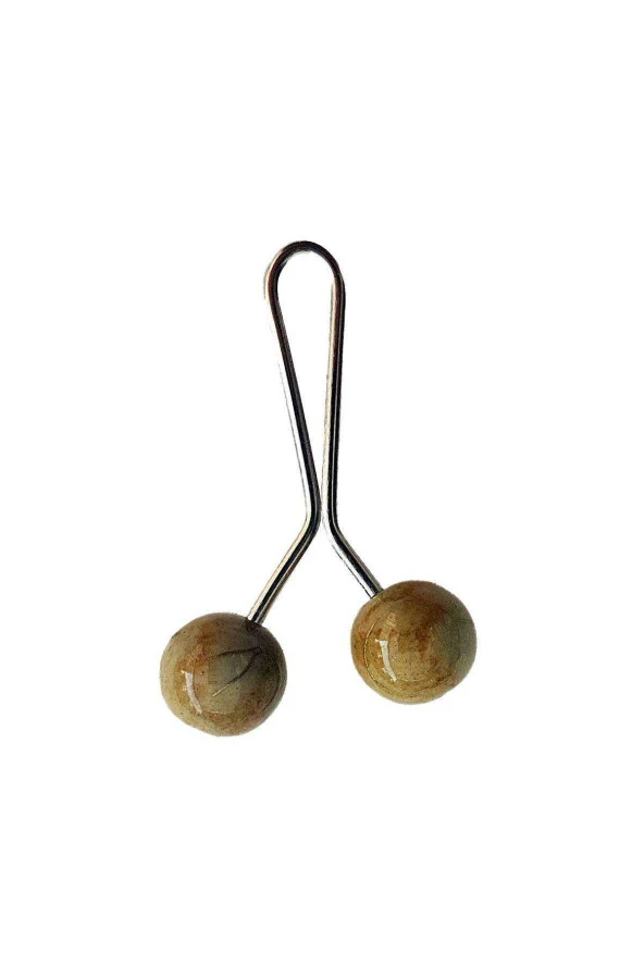 3 Adet Tesettür Eşarp ve Şal Klipsi Hardal - 2