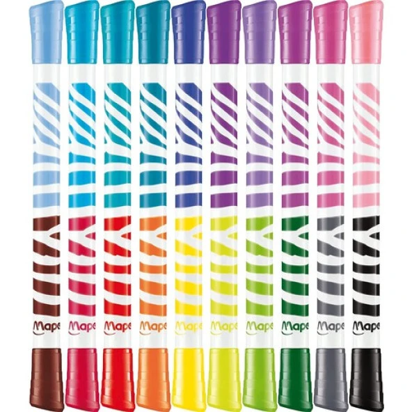Maped Color Peps Duo Keçeli Kalem 10 Lu - 2