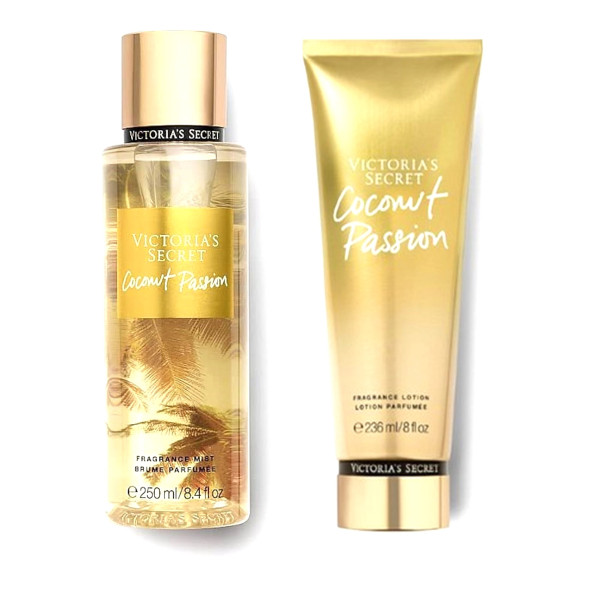 Victoria's Secret Coconut Passion Vücut Spreyi & Vücut Losyonu - 1