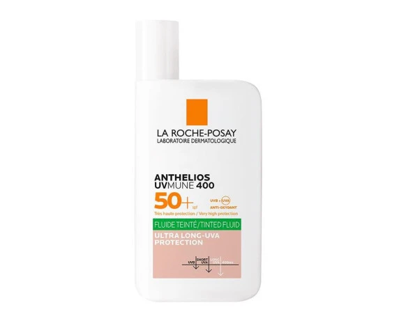 La Roche Posay Anthelios Uvmune400 Spf50 Oil Control Fluide TİNTED 50 Ml- SKT:12/2026 - Resim 2