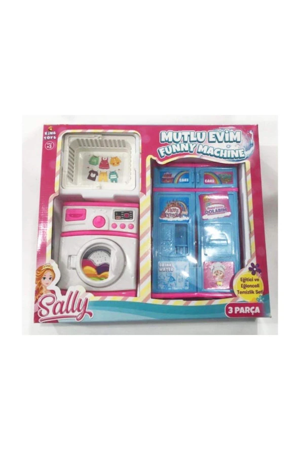 Oyuncak Beyaz Eşya Seti 34x30 cm - Resim 2