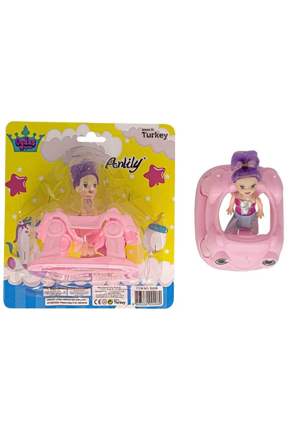 Sevimli Yürüteçli Parmak Bebek 12x10x10 cm ürün görseli 1