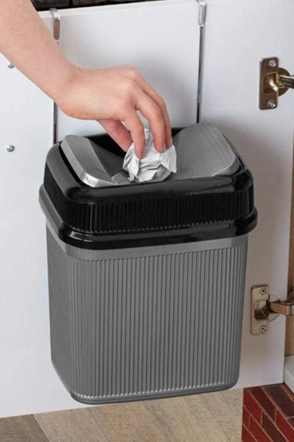 Askılı Dolap İçi Çöp Kovası 5,5 Lt - 2