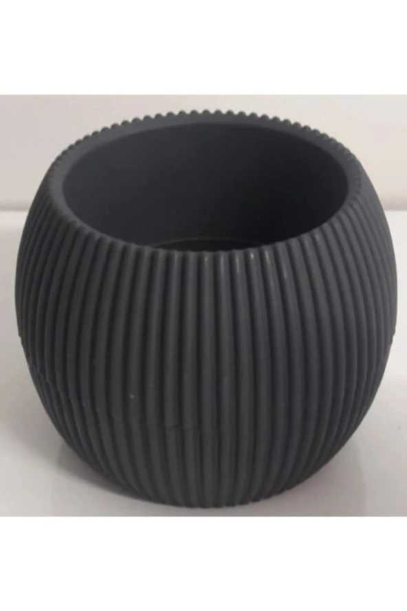 Mercan Saksı 2 Numara 0,35 Litre Su Hazneli Dekoratif Kaktüs Sukulent Saksı 11,8x9,2 cm - 2