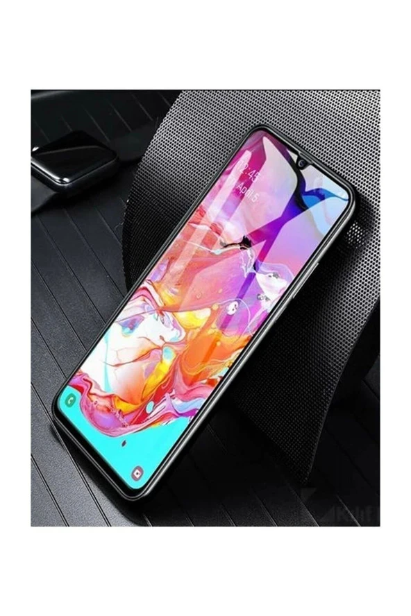 Samsung A70 Uyumlu 9d Tam Kaplayan Parmak Izi Bırakmayan Ekran Koruyucu Film - 4