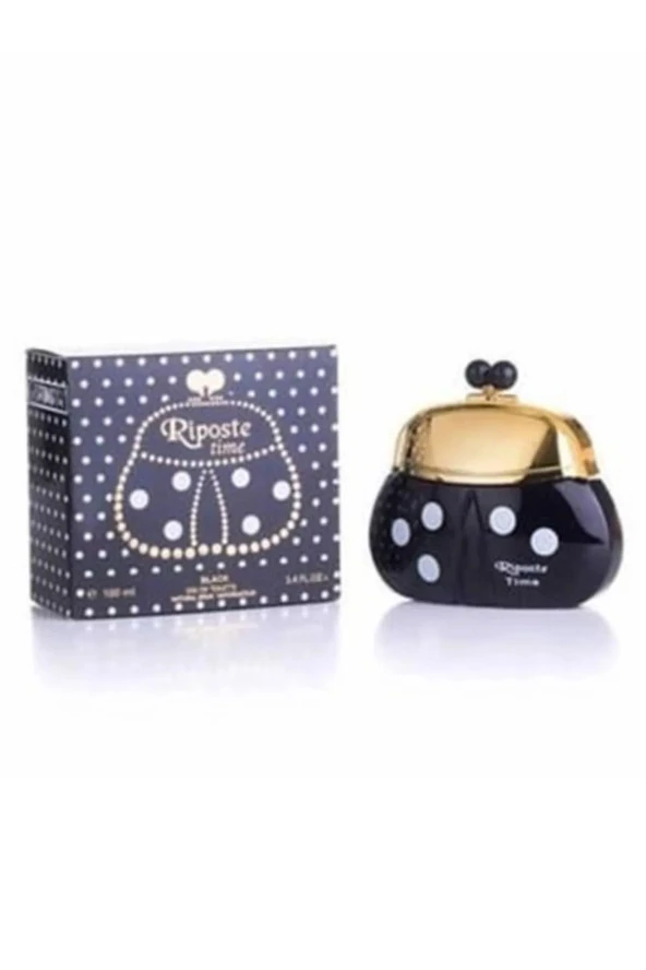 Riposte 24 Saat Etkili Kadın Parfüm - Time Black - For Women 100 Ml