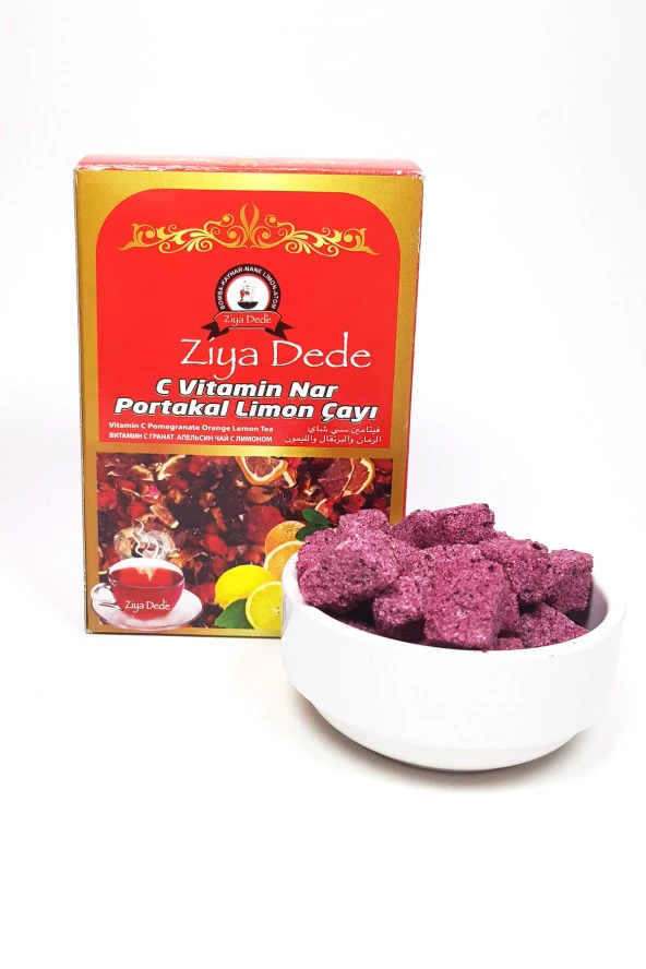 2 Adet Atom C Vitamin Nar Portakal Limon Çay 150 Gr - 4