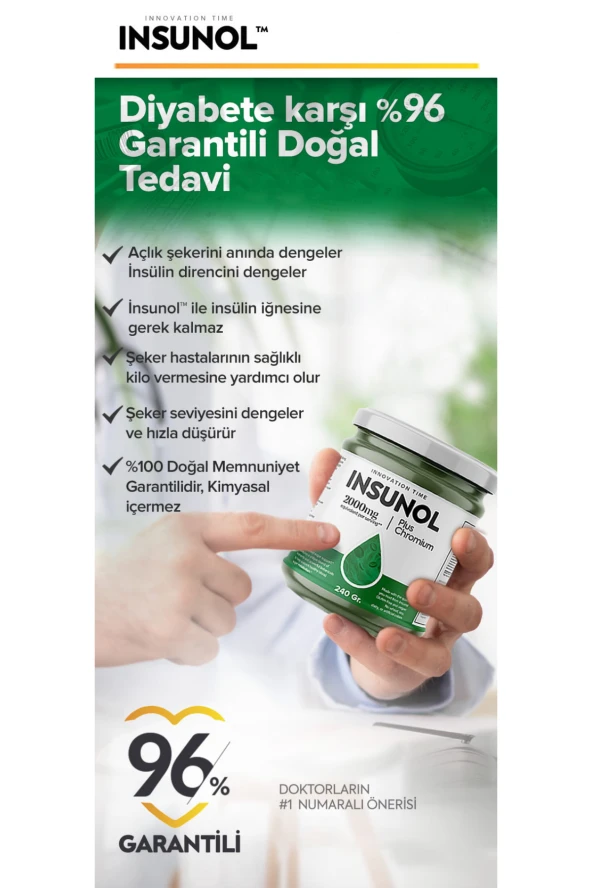 insunol Dİyabetik Macun 240 Gr Şeker Dengeleyici - Resim 4