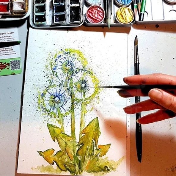 Hahnemühle 200 Sulu Boya Tabaka 200g Rough 50x65 10lu - 4