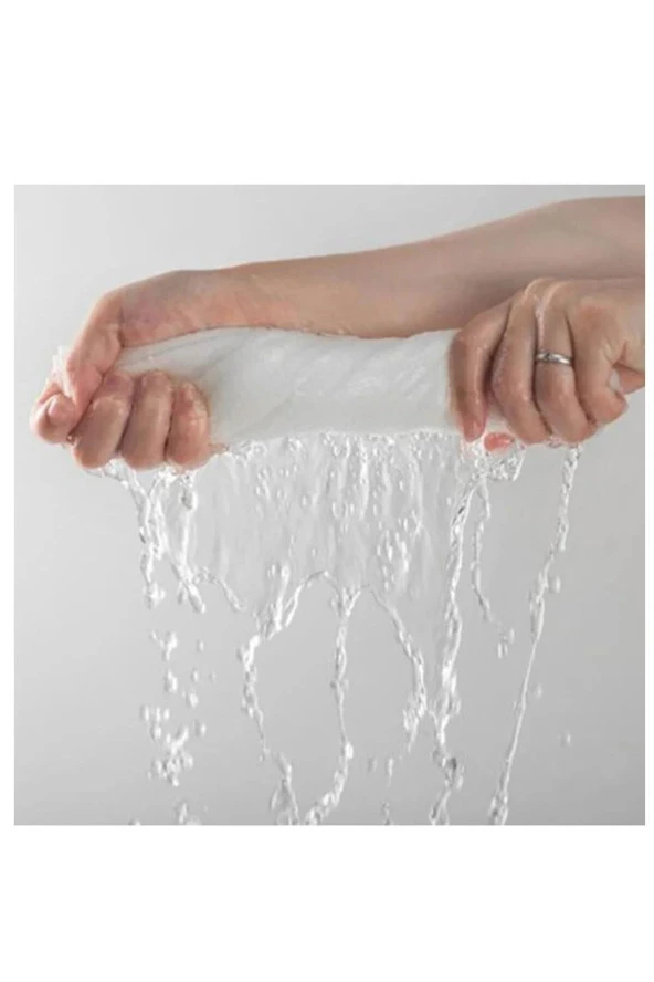 25 Adet Tek Kullanımlık Havlu Hasta Bakım Bebek Bakım Manikür Pedikür Havlusu HEDİYELİ - 3