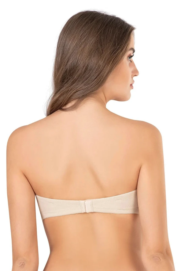 Orkide Kadın Ten Push-up Dolgulu Straples Sütyen 2850 - 6